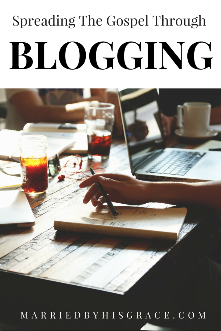 Christian Blogging. Becoming a Christian Writer. Starting a blog. Writing to spread the Gospel.