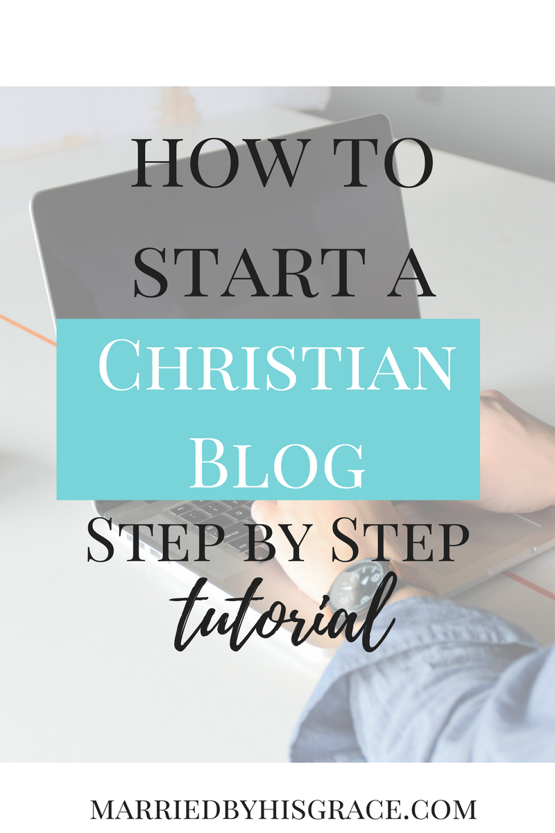 How to start a blog. Step by Step to start a Christian Blog. Wordpress. Faith inspired Bloggers.