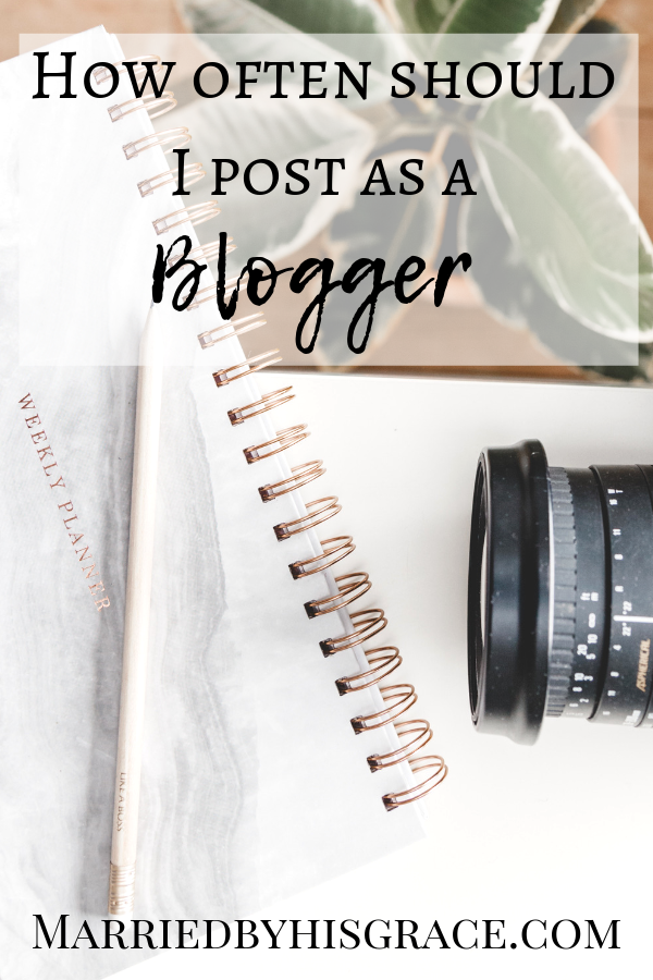 How often should I post as a blogger