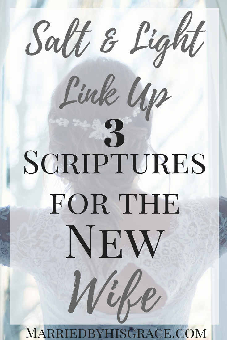 3 Scriptures for the New Wife