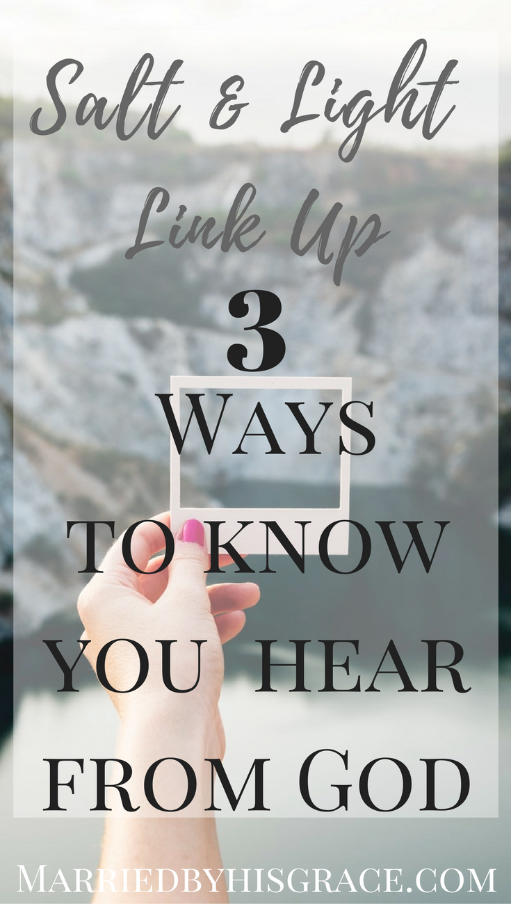 3 Ways to know that you hear from God
