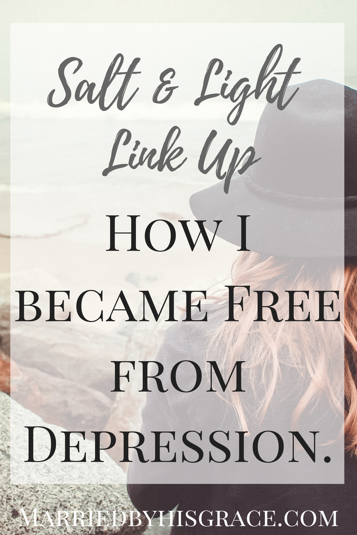 How I became free from depression. Overcoming depression. through Christ.