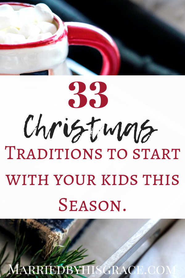 33 Things to do with your family before Christmas. Christmas activites and traditions.