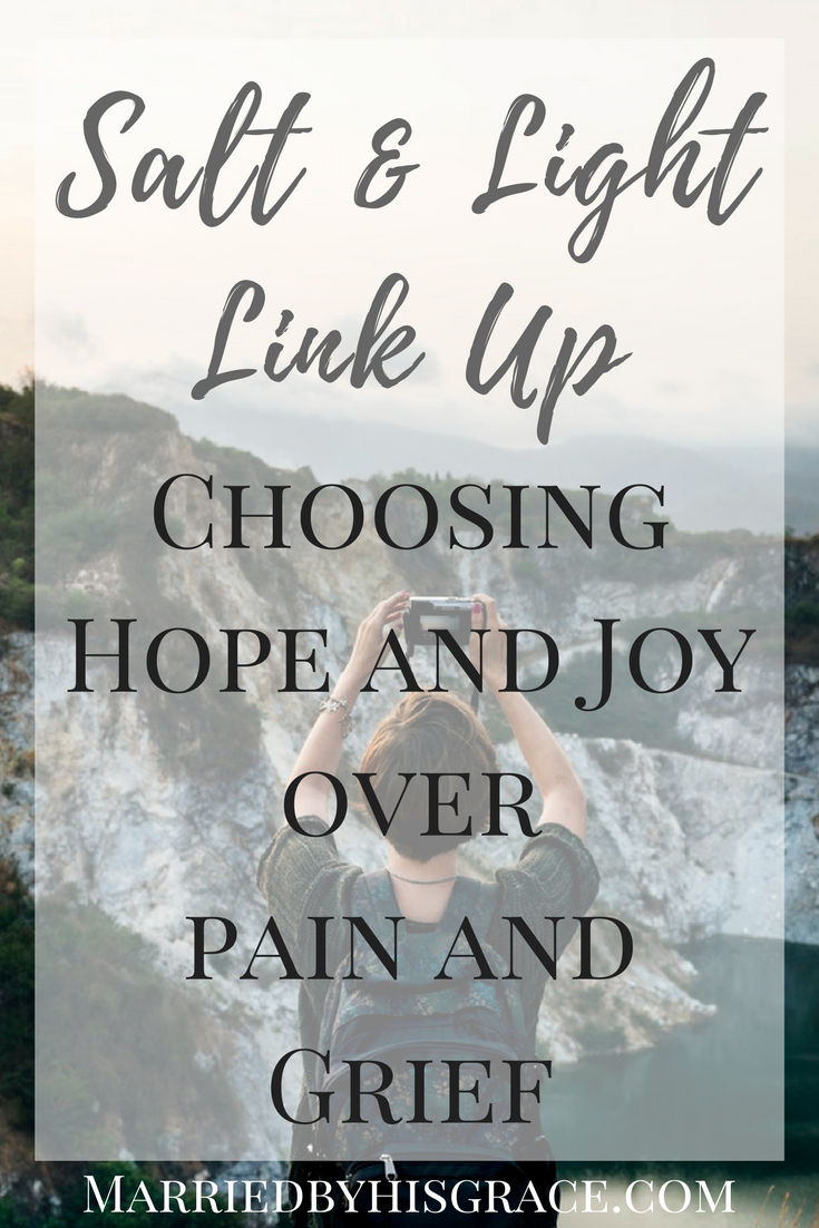 Choosing Hope and Joy over Pain and Grief